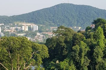 Slopes in the Ulu Klang area